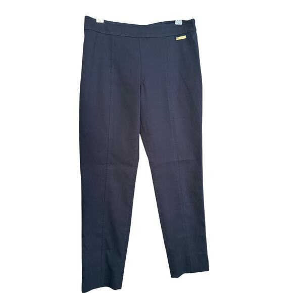 TORY BURCH | Navy Blue slim fit ankle length trousers | Size 4 - Picture 1 of 6
